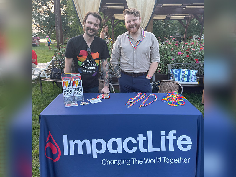 Alex Burkamper, Community Development Advocate, and Jake Hicks, Account Manager